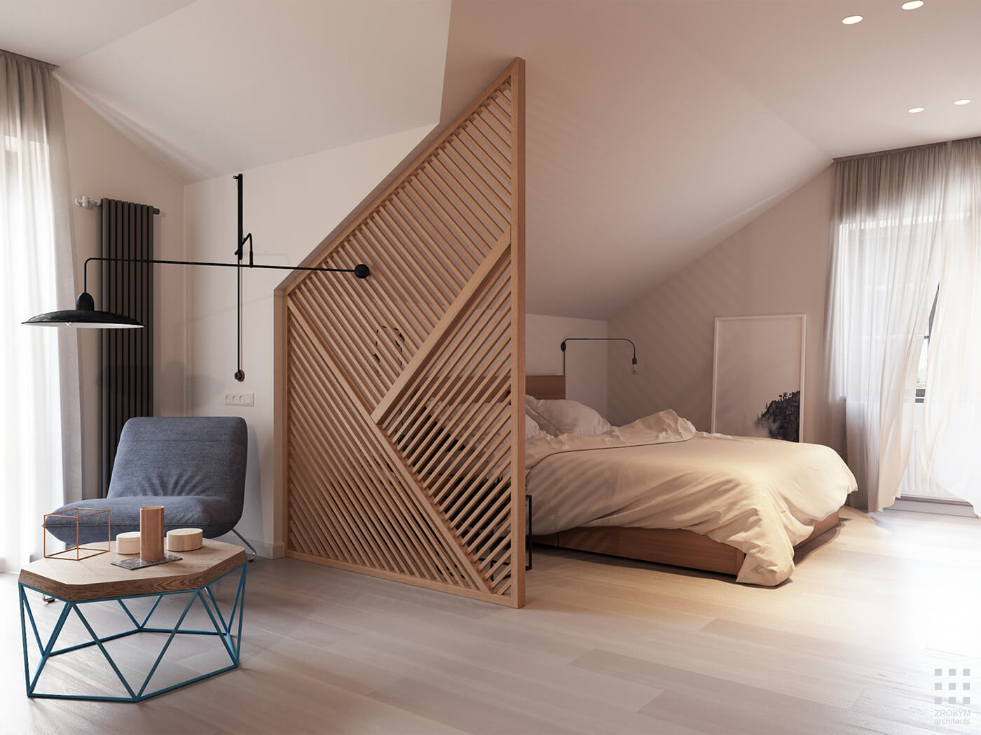 Modern Room Divider Ideas For Bedroom 